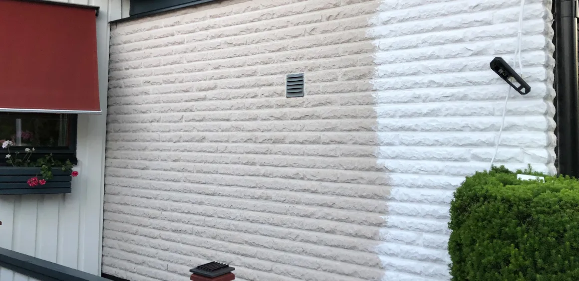 Måla tegelhus före och efter – inspirationen du behöver
